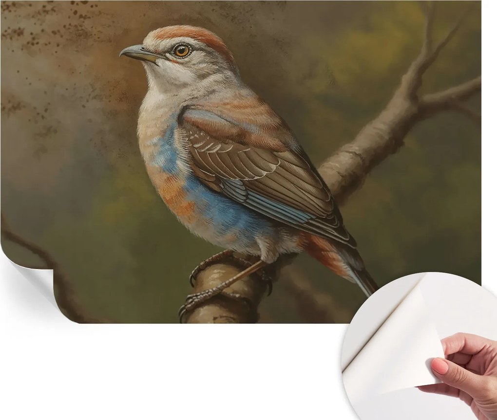 Öntapadós fotótapéta Nappaliba és Hálószobába Madár portré 104x70