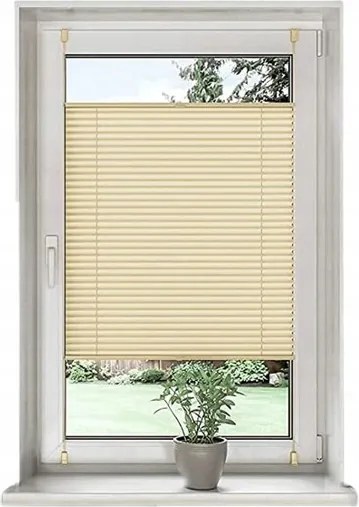 Pliszírozott Roló Bézs Sekey 60 X 120 CM