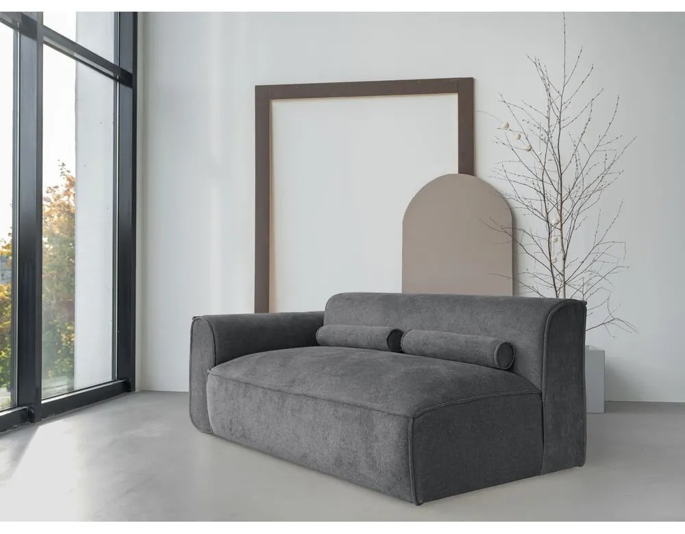 Szürke kanapé modul (bal oldali) Flex Felix – Miuform