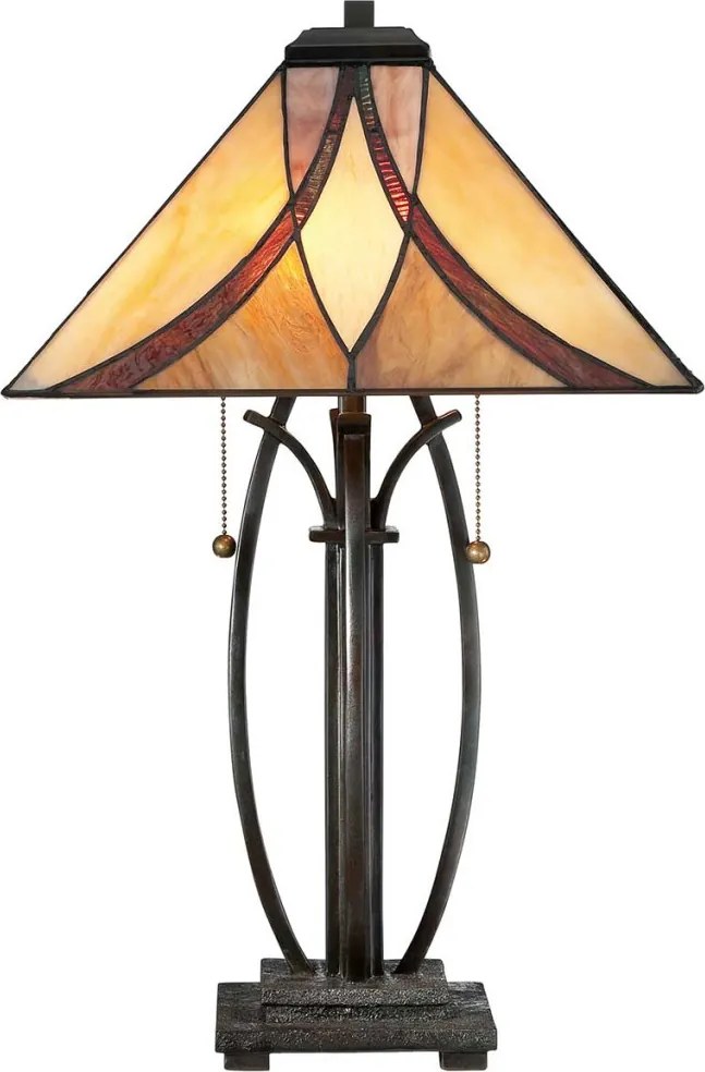 Quoizel ASHEVILLE QZ-ASHEVILLE-TL Asztali lámpa 2x60W/E27