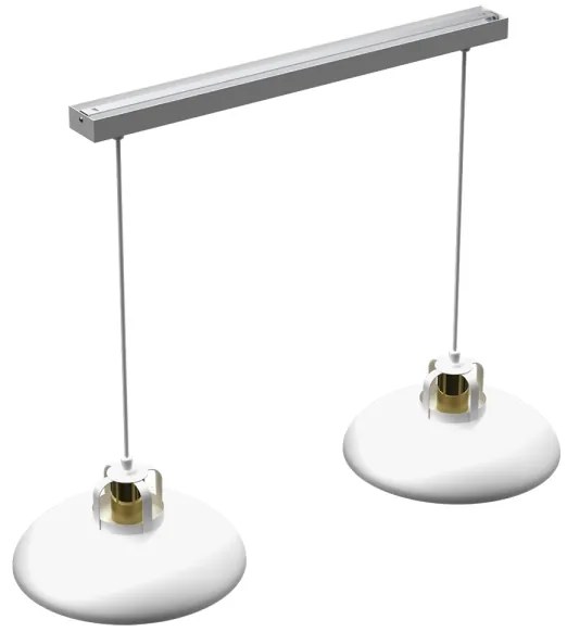 Brilagi - LED Csillár zsinóron FLAMENGO 2xE27/60W/230V fehér