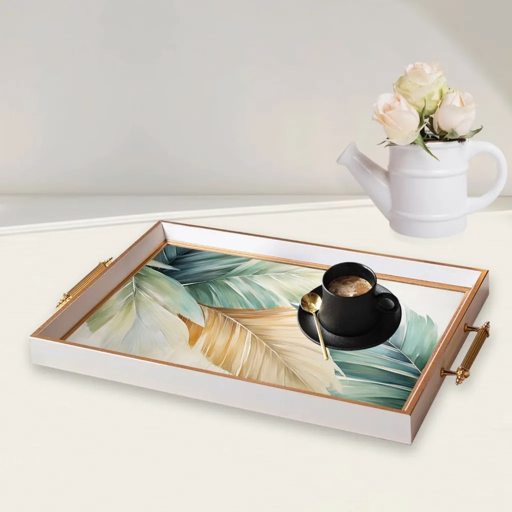 Üveg tálca, 38×24 cm – TPB9815