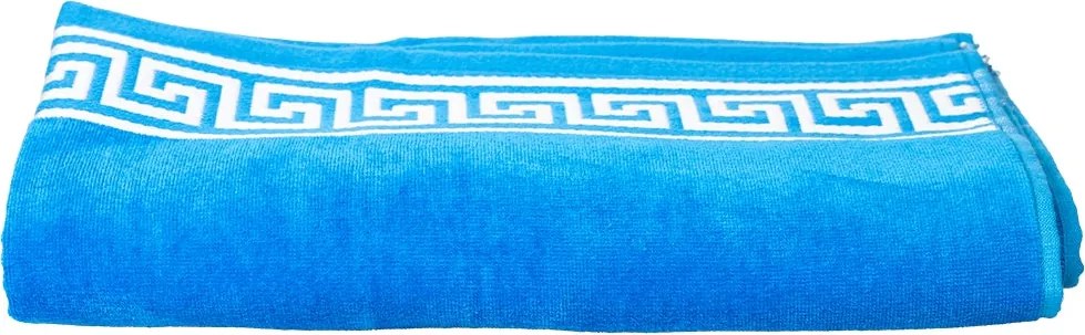 POSEIDON Strandtörölköző kék 165x90cm
