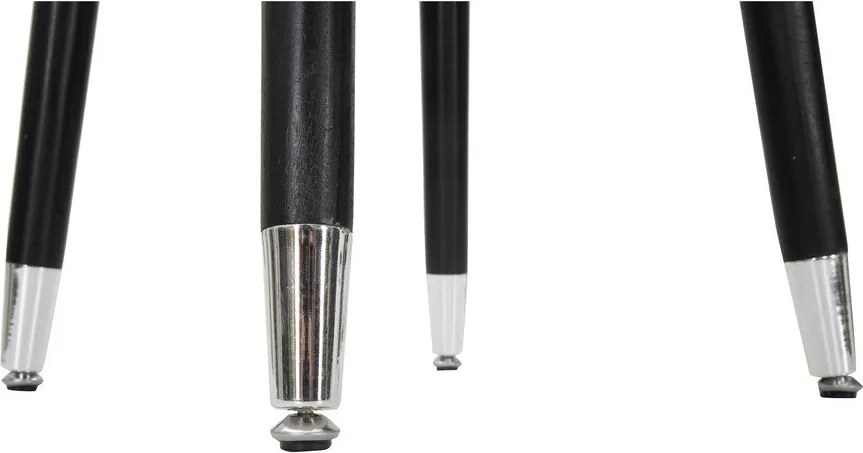 Szürke kárpitozott bárszék (ülésmagasság 74 cm) Paris – Mauro Ferretti