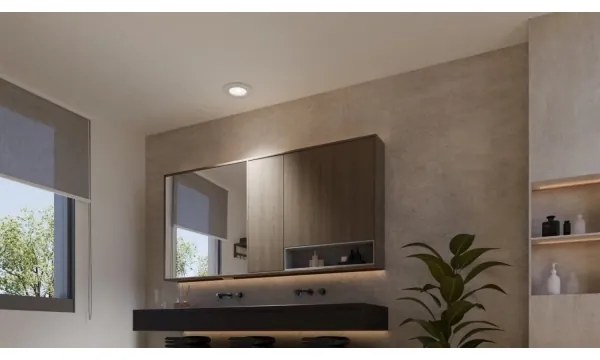 Philips - LED RGBW Dimmelhető fürdőszobai beépíthető lámpa Hue SLIM LED/8,3W/230V IP44