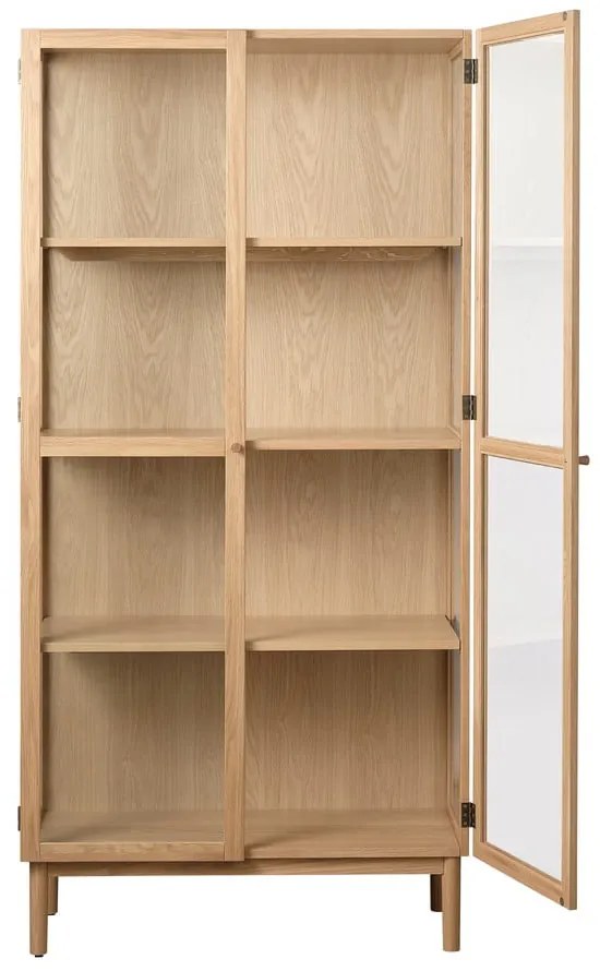 Natúr színű tölgyfa tálalószekrény 190x90 cm Elba – Unique Furniture