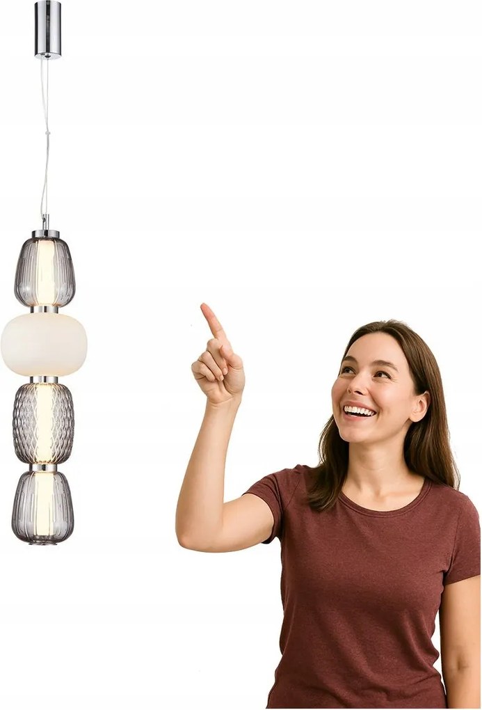 Led függőlámpa 32W Eris PND-98374-32W-CH Italux