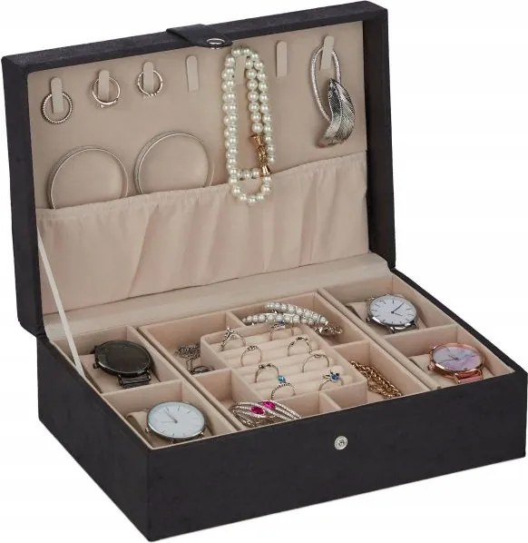 Ékszerdoboz tok óra rendszerező E300