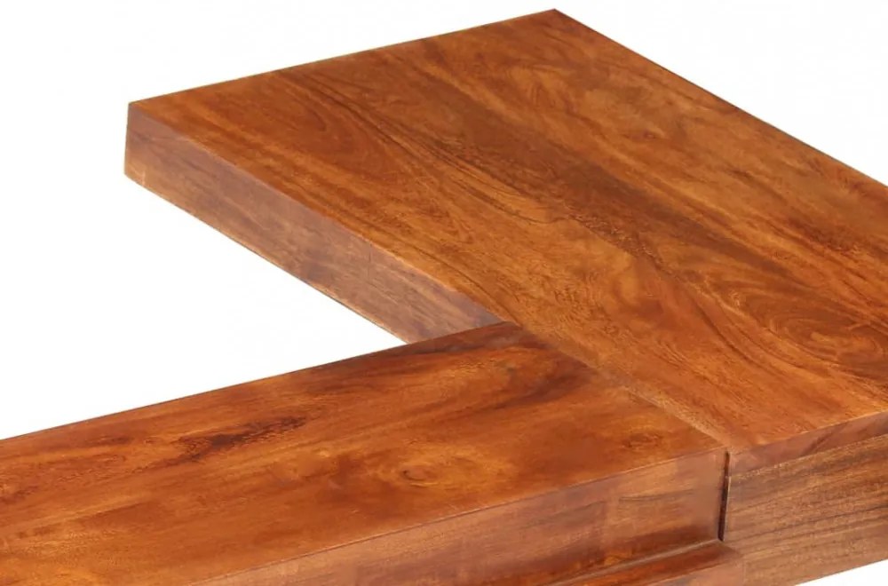 Japán stílusú tömör akácfa futon ágykeret 160 x 200 cm