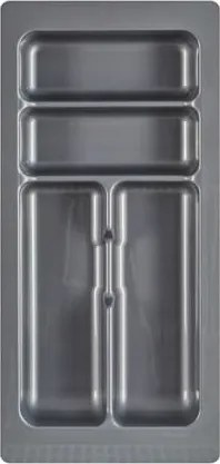 Evőeszköztartó Betét Fiókhoz 30cm Szürke 23x49