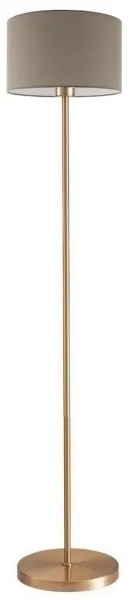 LED állólámpa TUNJA 1xE27/20W/230V átmérő 30 cm arany/taupe