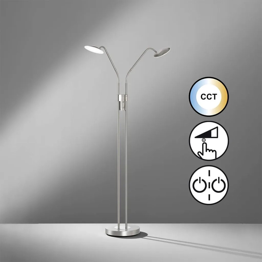 Fischer&Honsel Tallri 40488 Állólámpa 2x7.5W/LED 2700K 1800 lm IP20