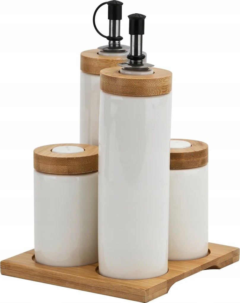 Natural fűszertartó készlet 5 részes 94789