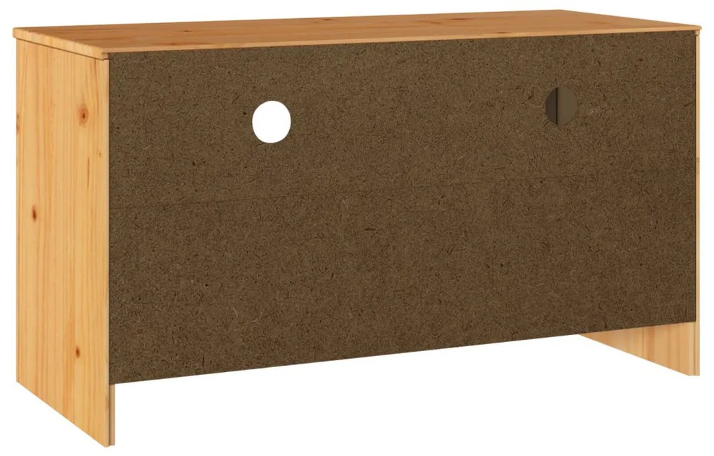 TV Szekrény "DRAMMEN" 99x43x55 cm Tömör Fenyő