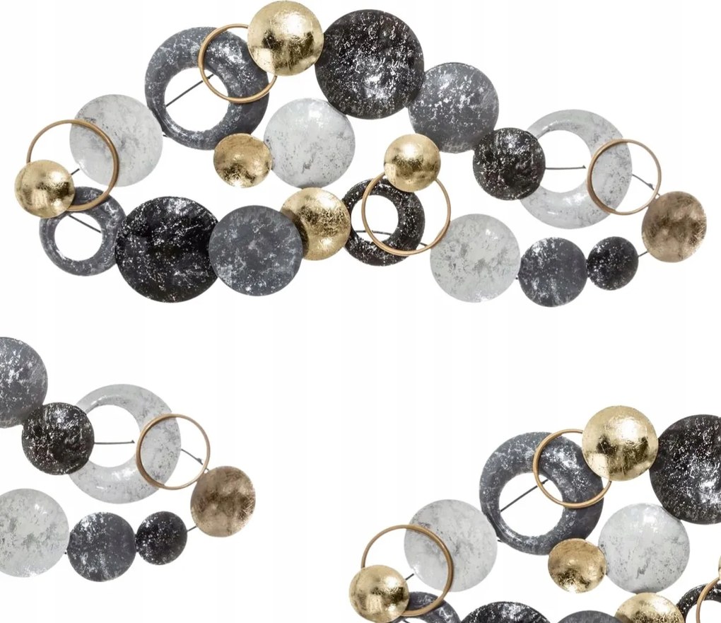 Fal Dekoráció modern hálószoba arany Fém fali dekoráció