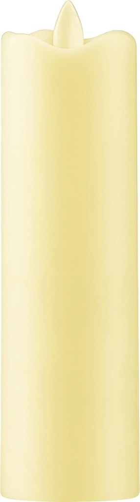 LED-es gyertya mozgó lánggal 18 cm krémszínű Vergionic