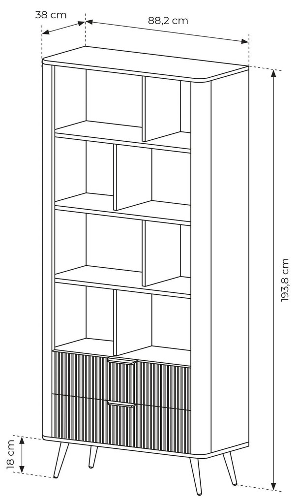 Regál Lethe (bézs). 1097471