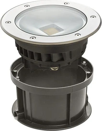 RENDL TERRA süllyesztett lámpa rozsdamentes acél 230V LED 20W 120° IP65 3000K