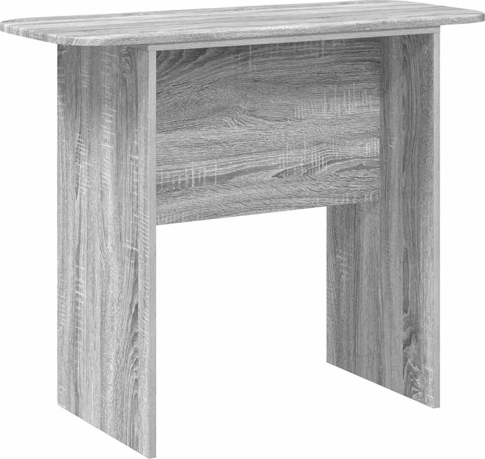 vidaXL Konzolasztal Szürke Sonoma 93 x 40 x 75 cm Faanyag