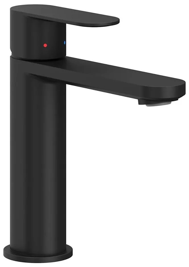 Ravak X070458 - Mosdócsaptelep CHROME 17,7 cm fekete