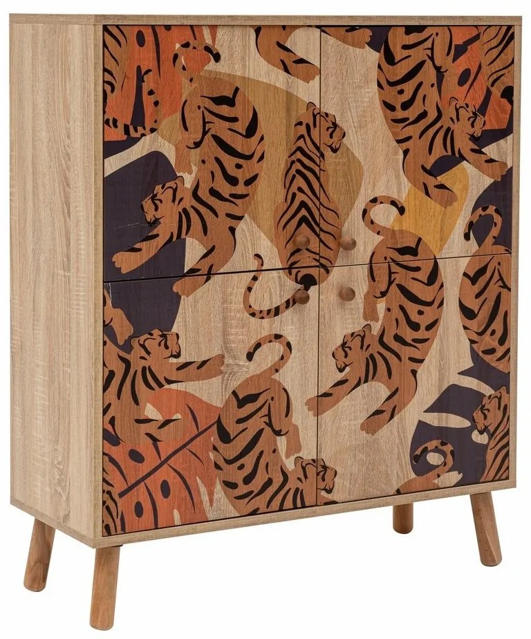 Tigris Orange szekrény