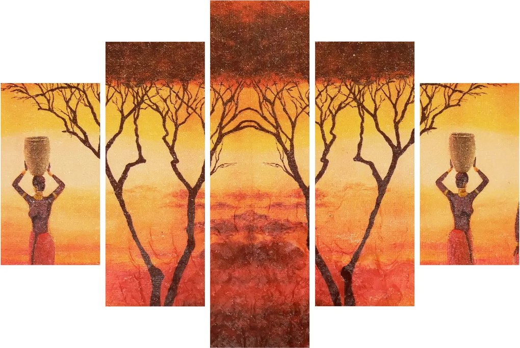 Kép - afrikai szavanna (150x105 cm)