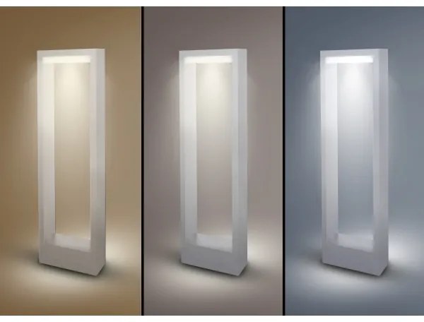 Brilagi - LED Kültéri lámpa RAGUSA LED/7W/230V 3000/4000/6000K fehér IP54 50 cm