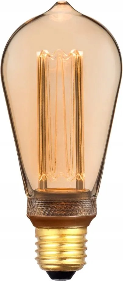 Dekoratív Led izzó Retro Edison E27 2,5W 120Im