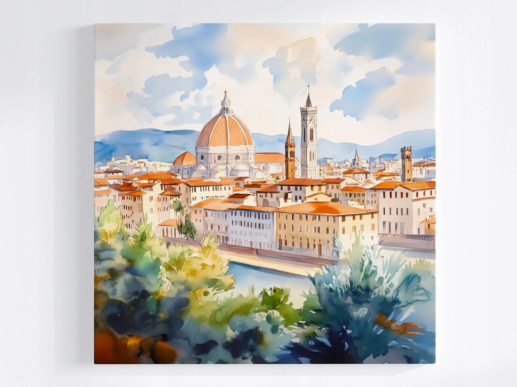 Vászonkép Canvas Város Olaszország Firenze Toszkána Székesegyház 40x40