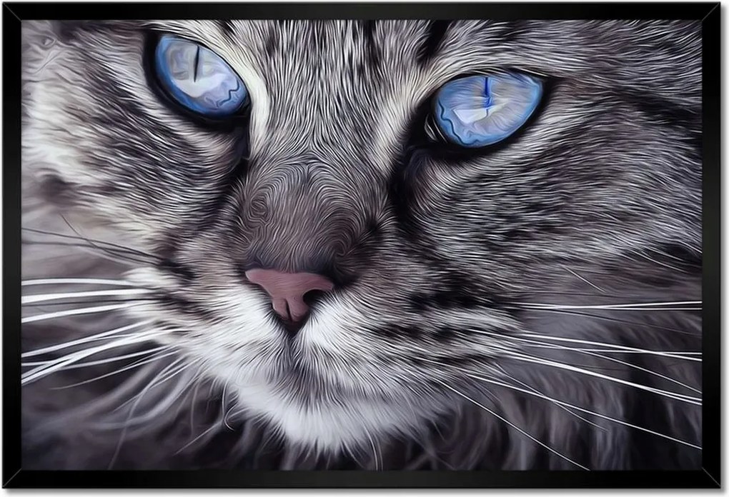 Poszterek keretben 60x40 Macska Cicák