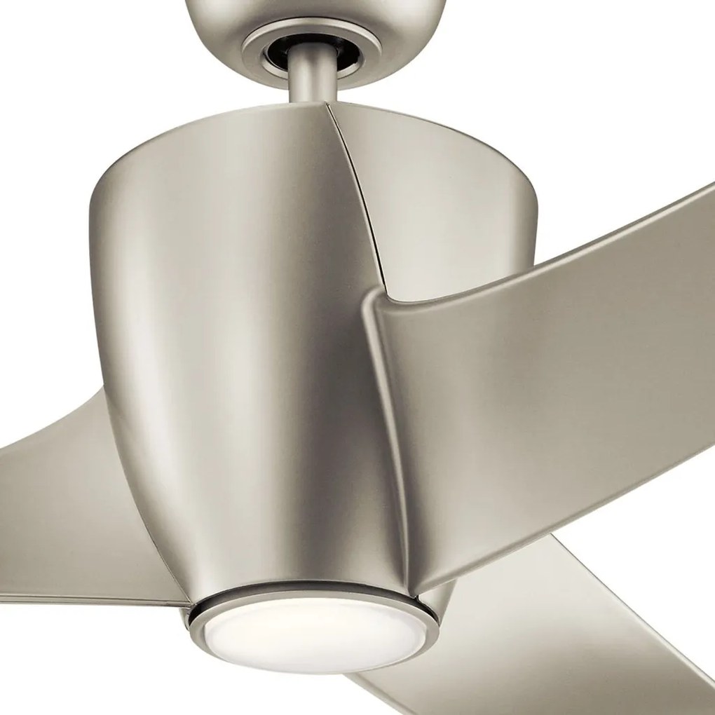 KICHLER KLF-PHREE-56-BN PHREE Ventilátoros lámpa Nikkel LED IP20