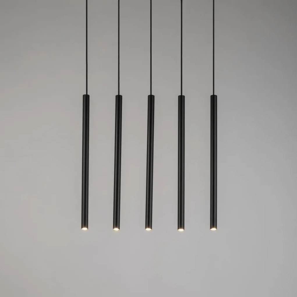 SIGMA LIGHTING 33615 SOPEL Többágú Függesztett Lámpa Fekete G9 IP20