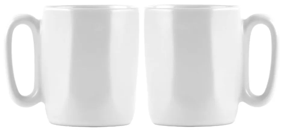 Fehér agyagkerámia eszpresszó bögre szett 2 db-os 80 ml Fuori – Vialli Design