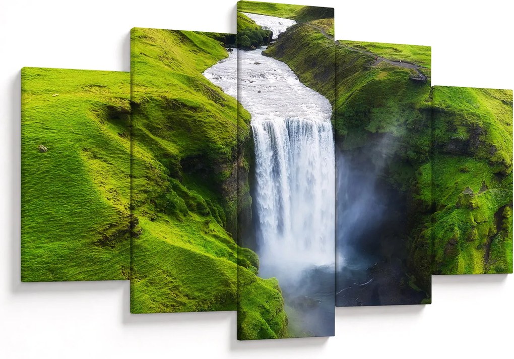 Kép - Skogafoss vízesés (150x105 cm)