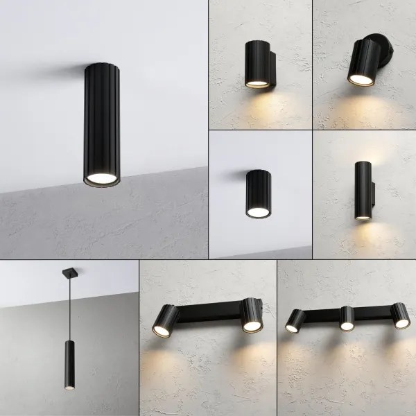 Brilagi - Irányítható spotlámpa CRISPINA 1xGU10/10W/230V 20 cm fekete