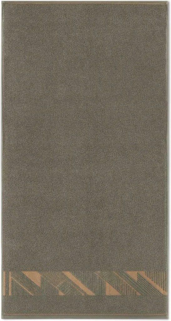 Törölköző 50x90 bézs sötét 420 g/m2