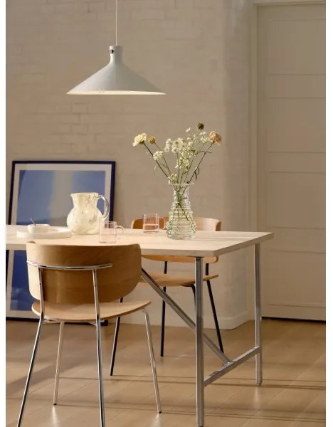 Nordlux - DORINA függőlámpa kábellel 1xE27/60W/230V fehér