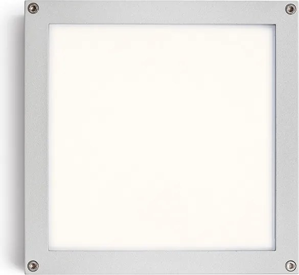 RENDL SCOTT mennyezeti lámpa ezüstszürke 230V LED 9.8W IP54 3000K