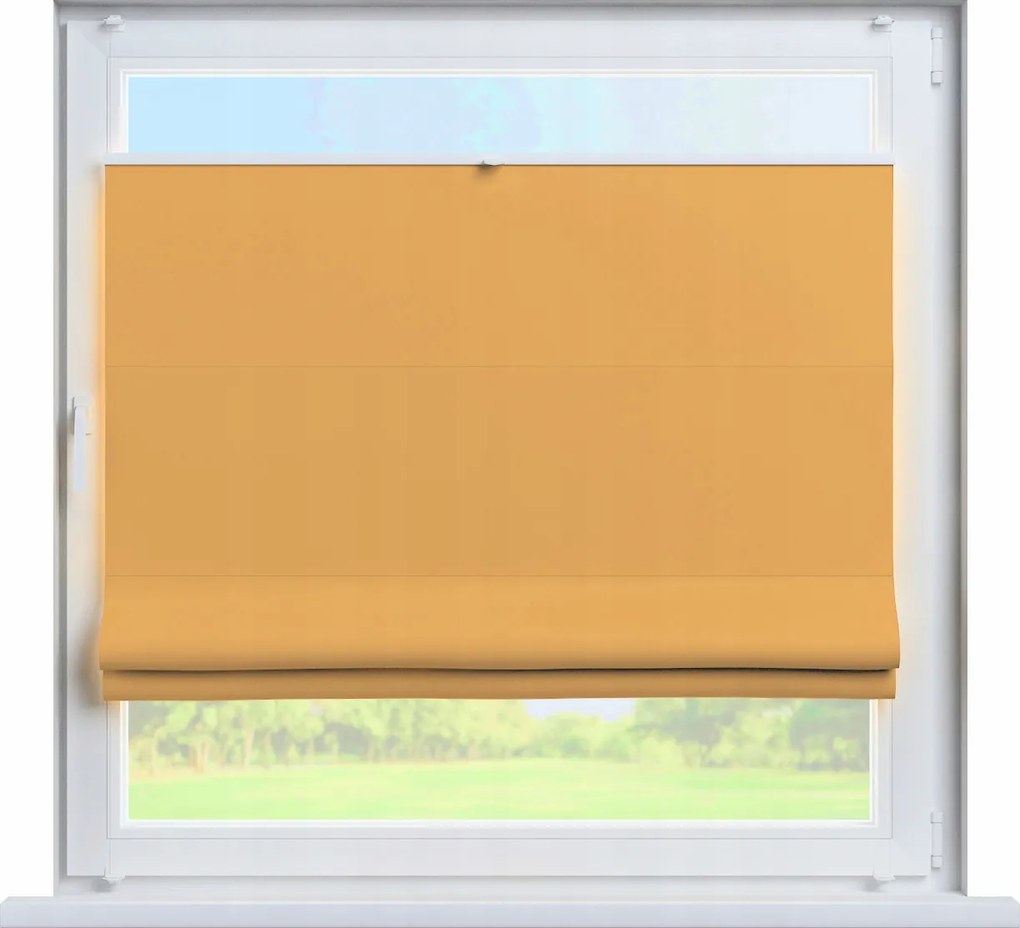 Dekoria Római pliszírozott roló Szicília 120x170 sárga árnyalatok