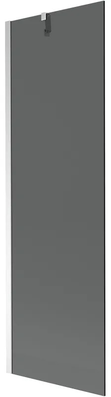 Mexen Next, kádparaván 1 szárny 60 x 150 cm, fix szárny, 6 mm szürke üveg, króm profil, 895-060-000-00-40-01
