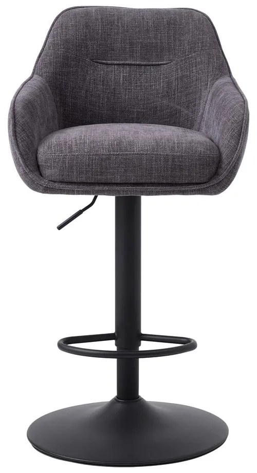 Szürke bárszék szett 2 db-os (ülésmagasság 69 cm) Avola – Unique Furniture