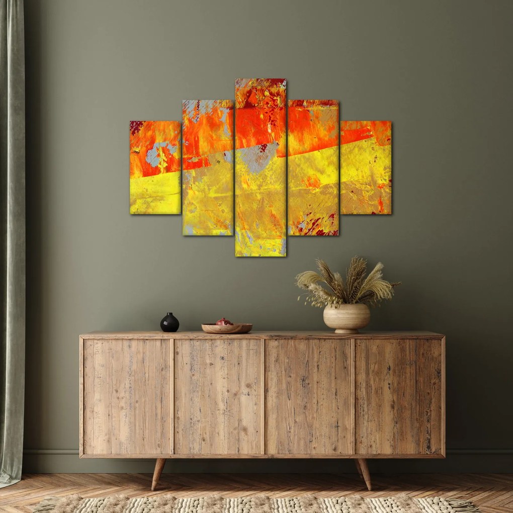 Absztrakció kép - festmény (150x105 cm)