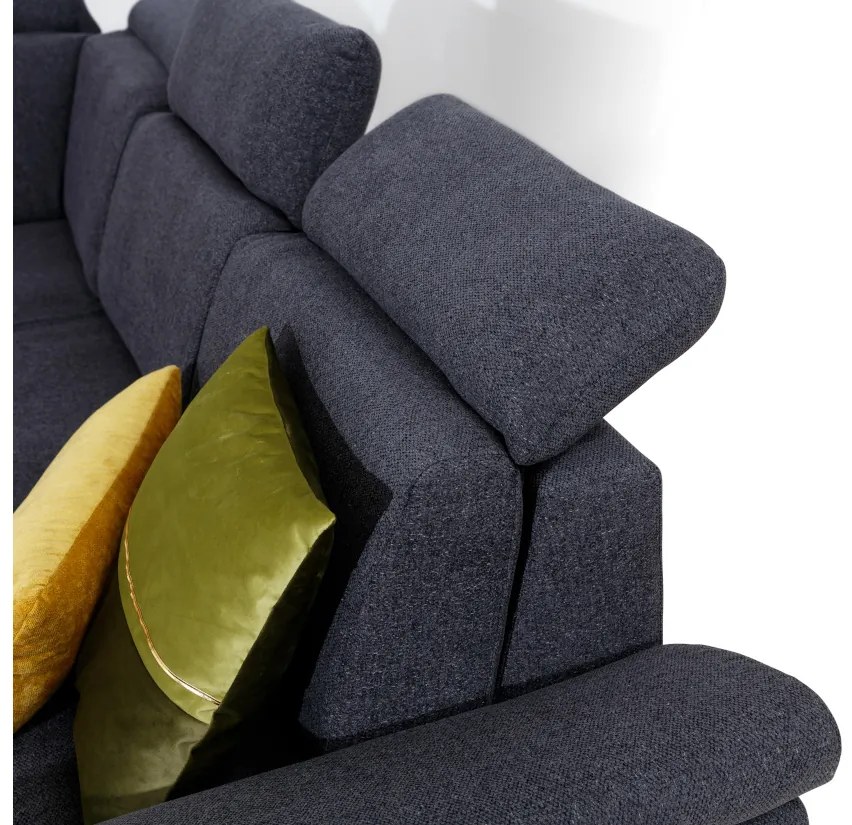 LORETO ágyazható sarok ülőgarnitúra, 260x102x210, berlin 03/soft 66, balos