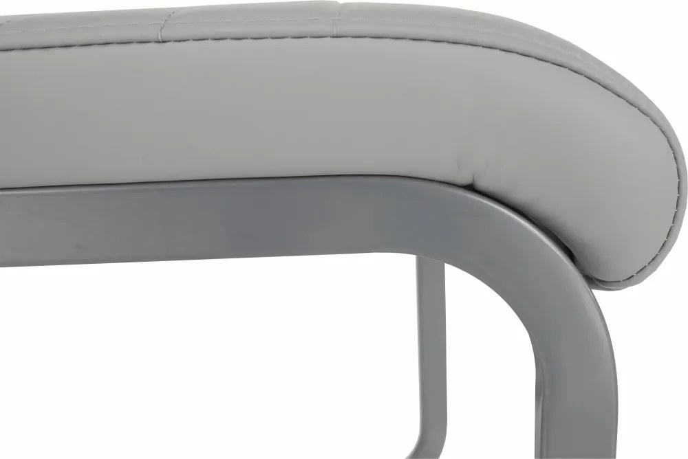 Étkező szék, világosszürke/szürke, NOBATA