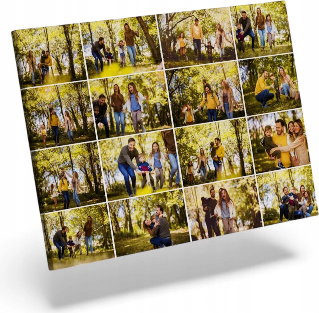 Fotó-vászonkép Az Ön fotója 70x50 Kollázs Varázsló Minták 16 Fotó
