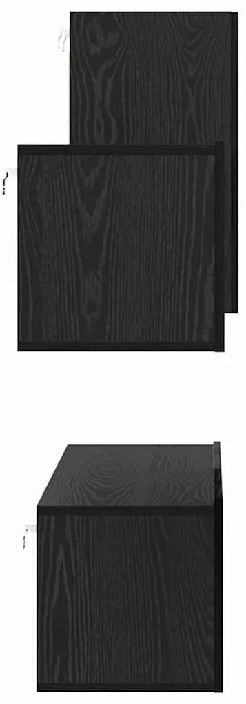 TV szekrény garnitúra 4 pcs Musta tammi 30.5 x 30 x 60 cm