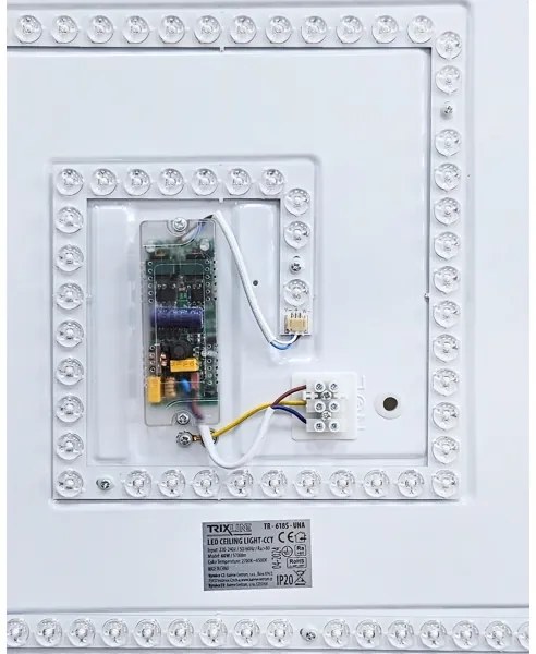 LED Dimmelhető mennyezeti lámpa UNA LED/60W/230V 2700-6500K + távirányító