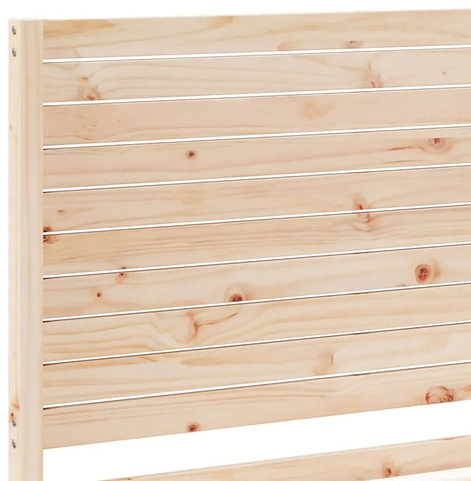 tömör fa extra hosszú ágykeret matrac nélkül 90 x 220 cm
