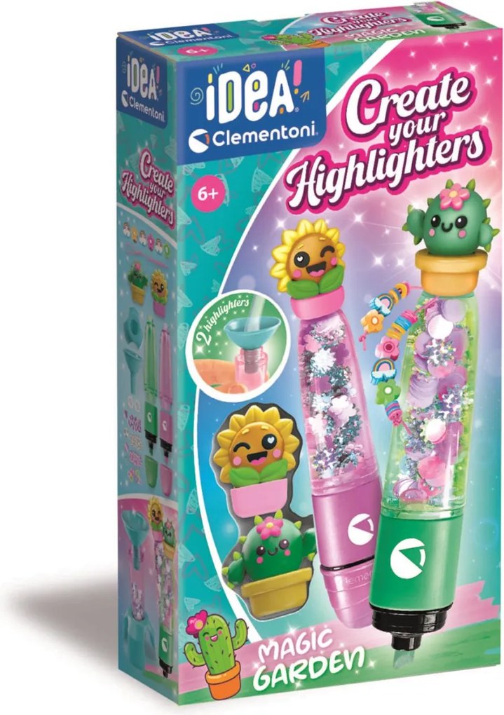 Színes Magic Garden szövegkiemelő készítő készlet Clementoni