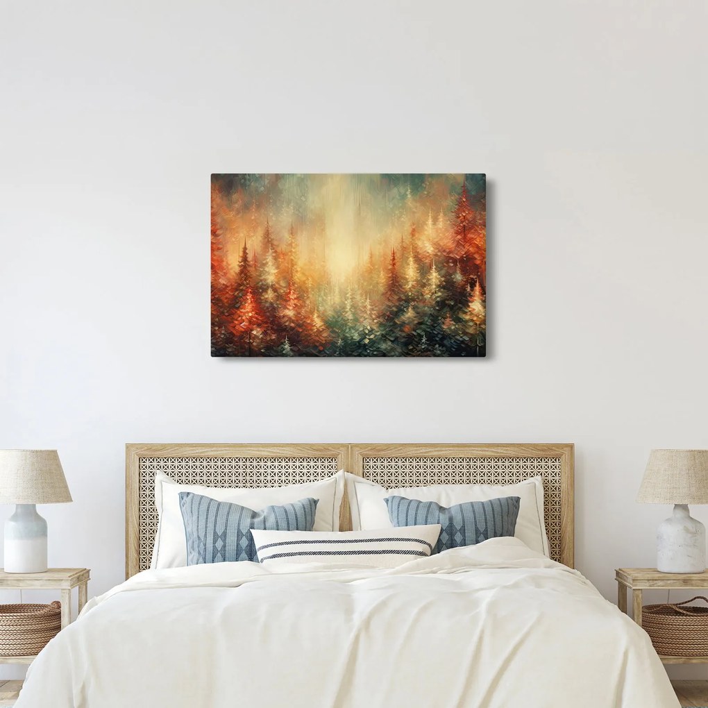 Kép - Erdők festése (90x60 cm)